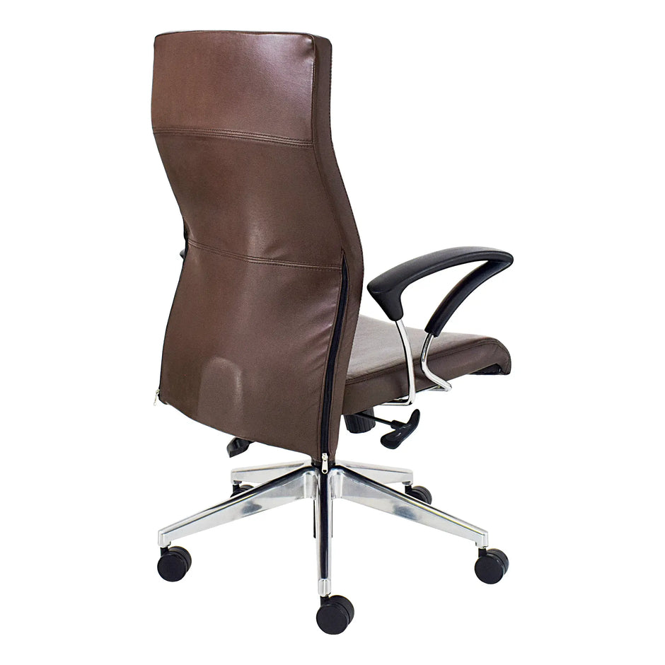 Dark Olive Green Genesis Medium-back Office Chair