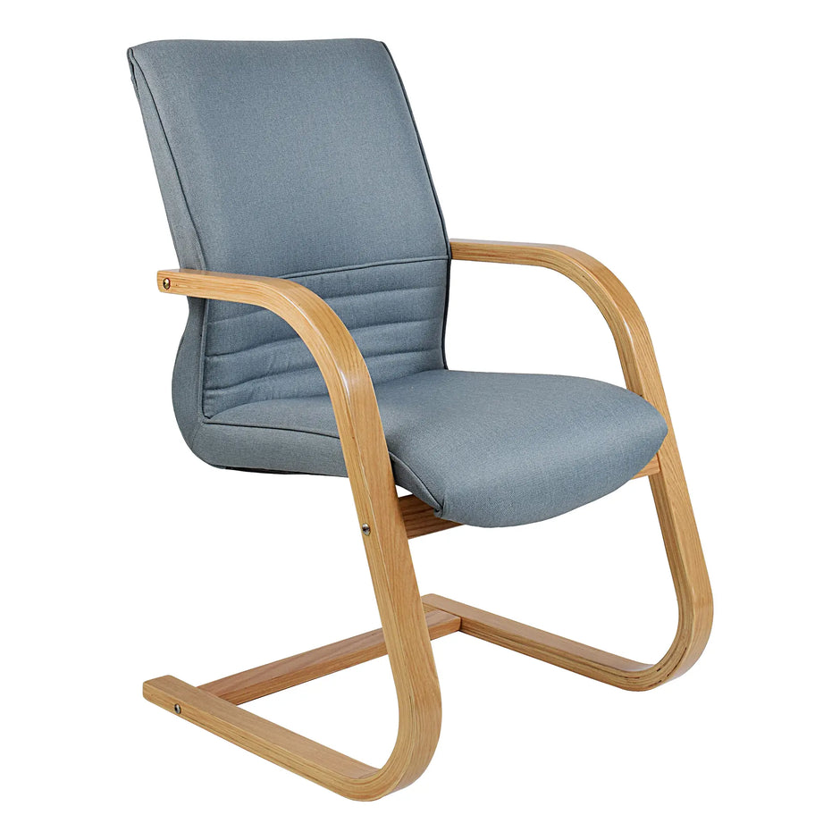 Holly Wooden Sleigh Base Visitor Office Chair