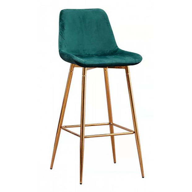 Contempo Manhattan Fabric Bar Stool - Green