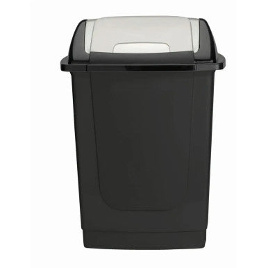50L Black Easyflip Dustbin