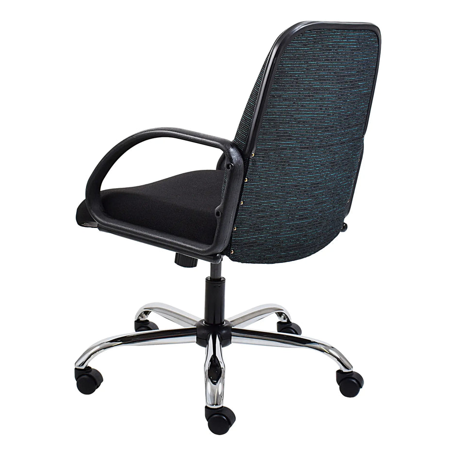 Dark Slate Gray Milly Medium-back Office Chair