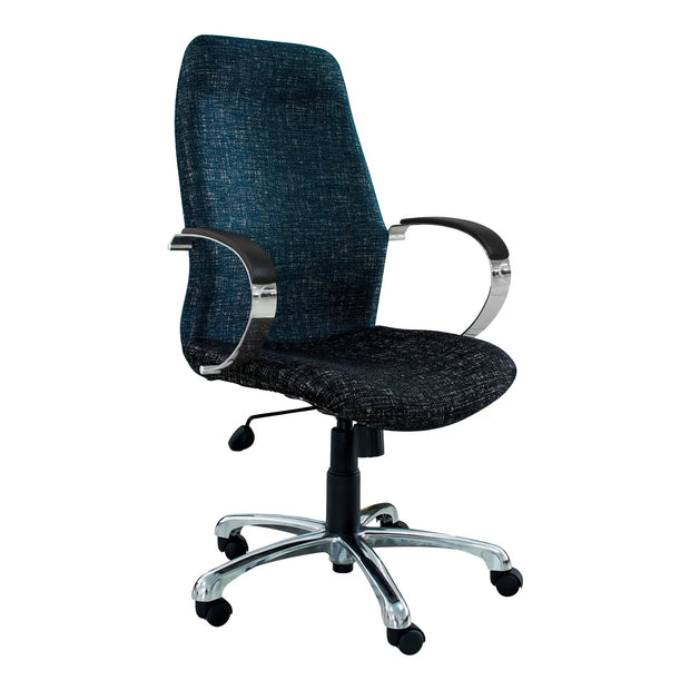 Morant Chrome High-back Office Chair High-back Office Chair [Office Stock]