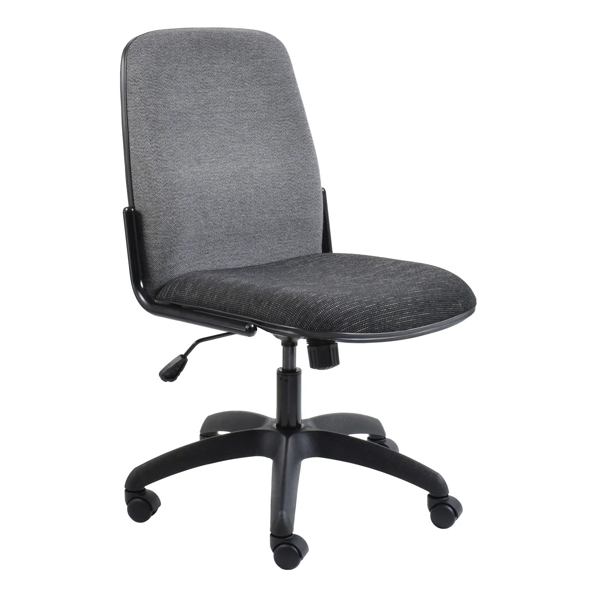 Dim Gray Paula Medium-back Swivel Only Office Chair