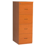 Filing Cabinet 4 Drawer in Cherry Melawood