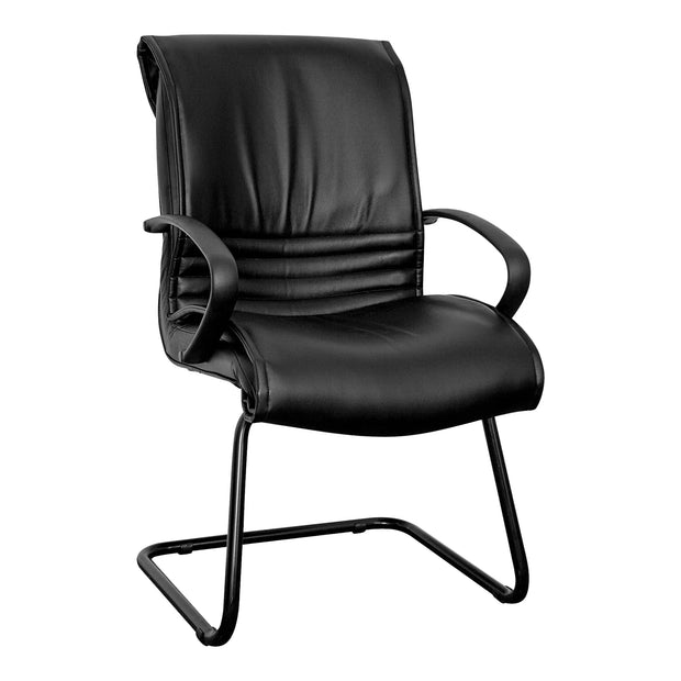 Pimento Polyurethane Visitor Arm Office Chair Visitor Office Chair [Office Stock]