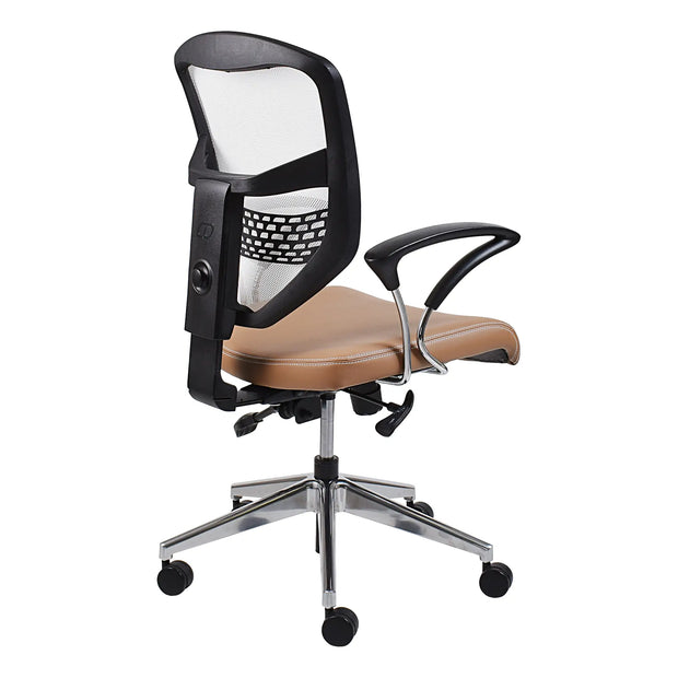 Que Netted Medium-back Office Chair