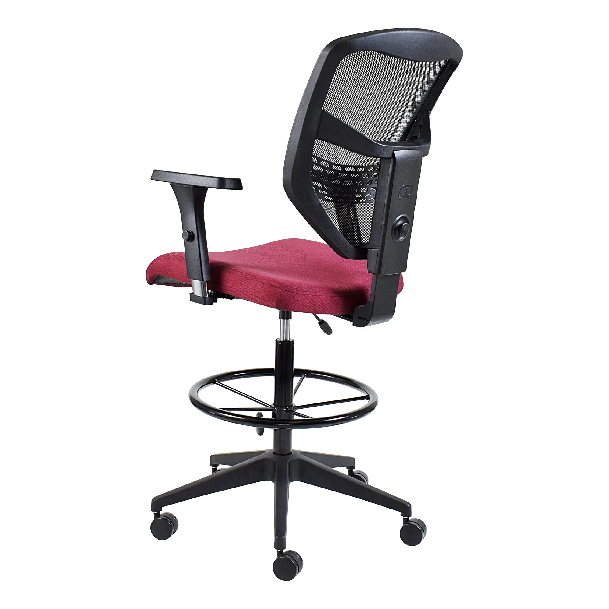 Que Netted Draughtsman Office Chair