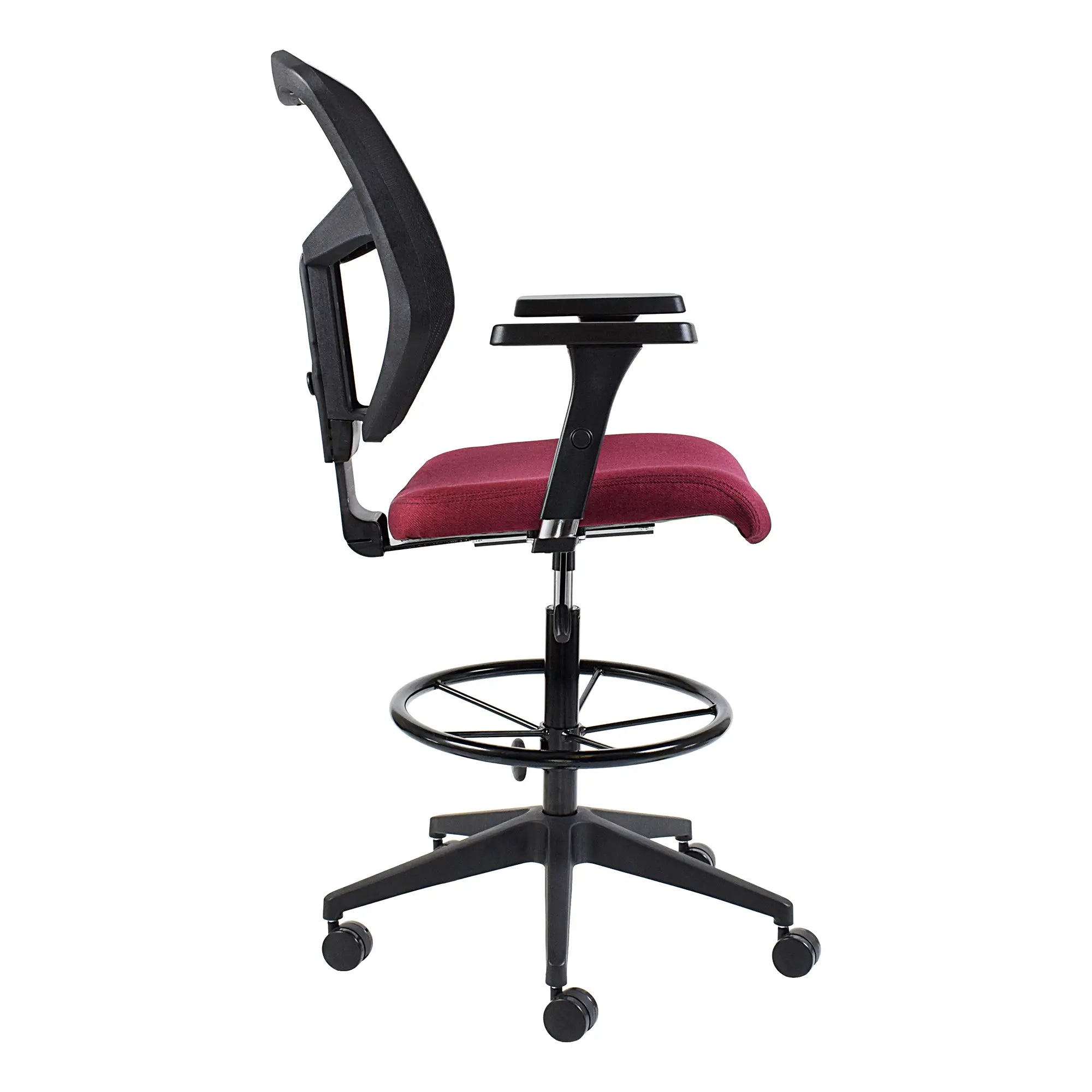 Que Netted Draughtsman Office Chair