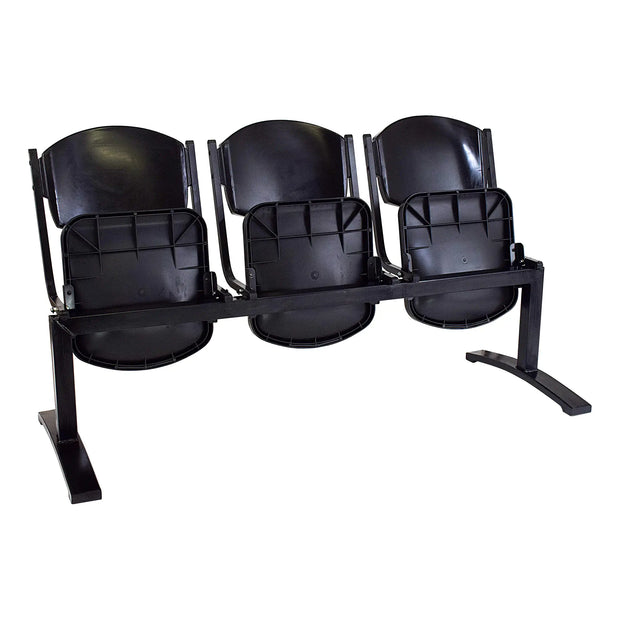 Four - Seater Free Standing Polyurethane Auditorium Seating Unit