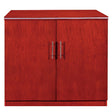 Executive Credenza - Mahogany Veneer