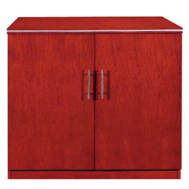 Executive Credenza - Mahogany Veneer