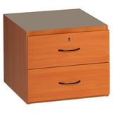 Fitted Pedestal 2 Draw in Cherry Melawood