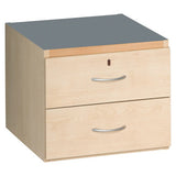 Sorted Fitted Pedestal 2 Draw in Maple Melawood
