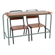 Double School Desk (1200mm Wide  x 450mm Deep)