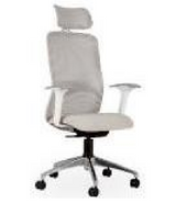 Tide White High-Back Office Chair