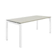 Prowork Office Desk in Accent Melawood 1000L x 750D x 732mm High with 22 mm Top
