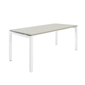 Prowork Office Desk in Accent Melawood 1000L x 750D x 732mm High with 22 mm Top