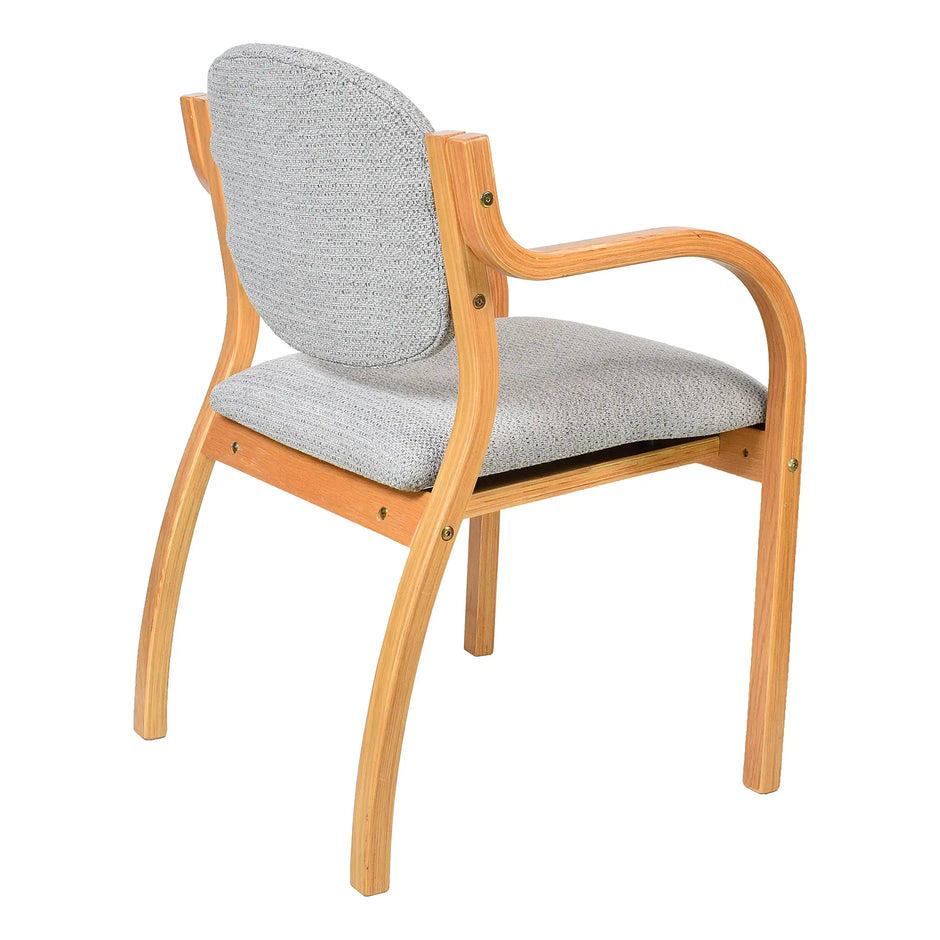 Tammy Arm Four-legged Stacker Chair