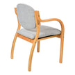 Tammy Arm Four-legged Stacker Chair