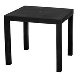 Willow Black Four - Seater Dining Table