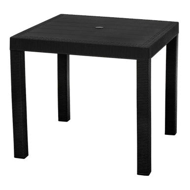 Willow Black Four-seater Dining Table