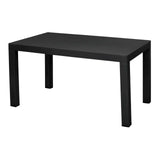 Studio Black Six Seater Dining Table