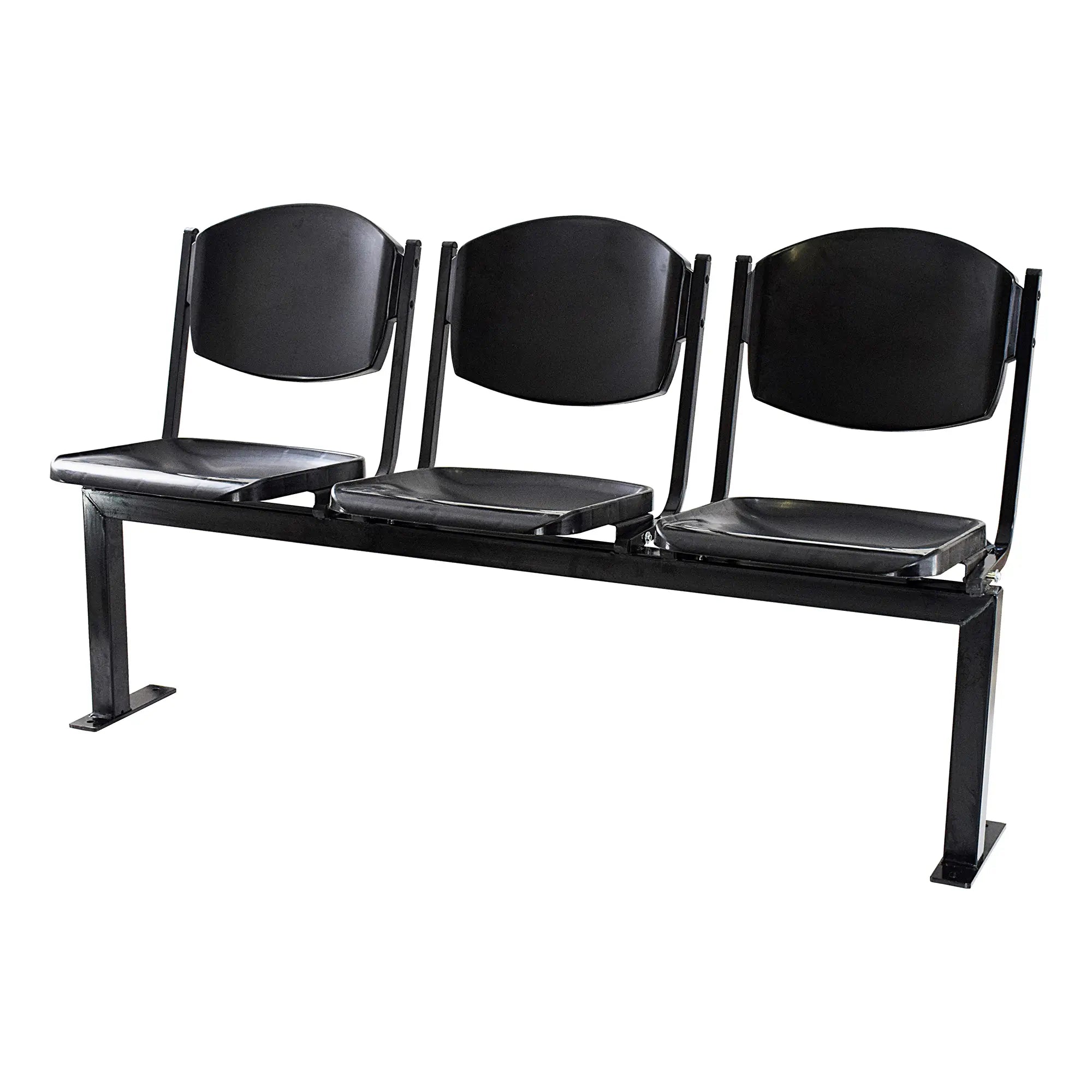 Three Seater Fixed Polypropylene Auditorium Seating