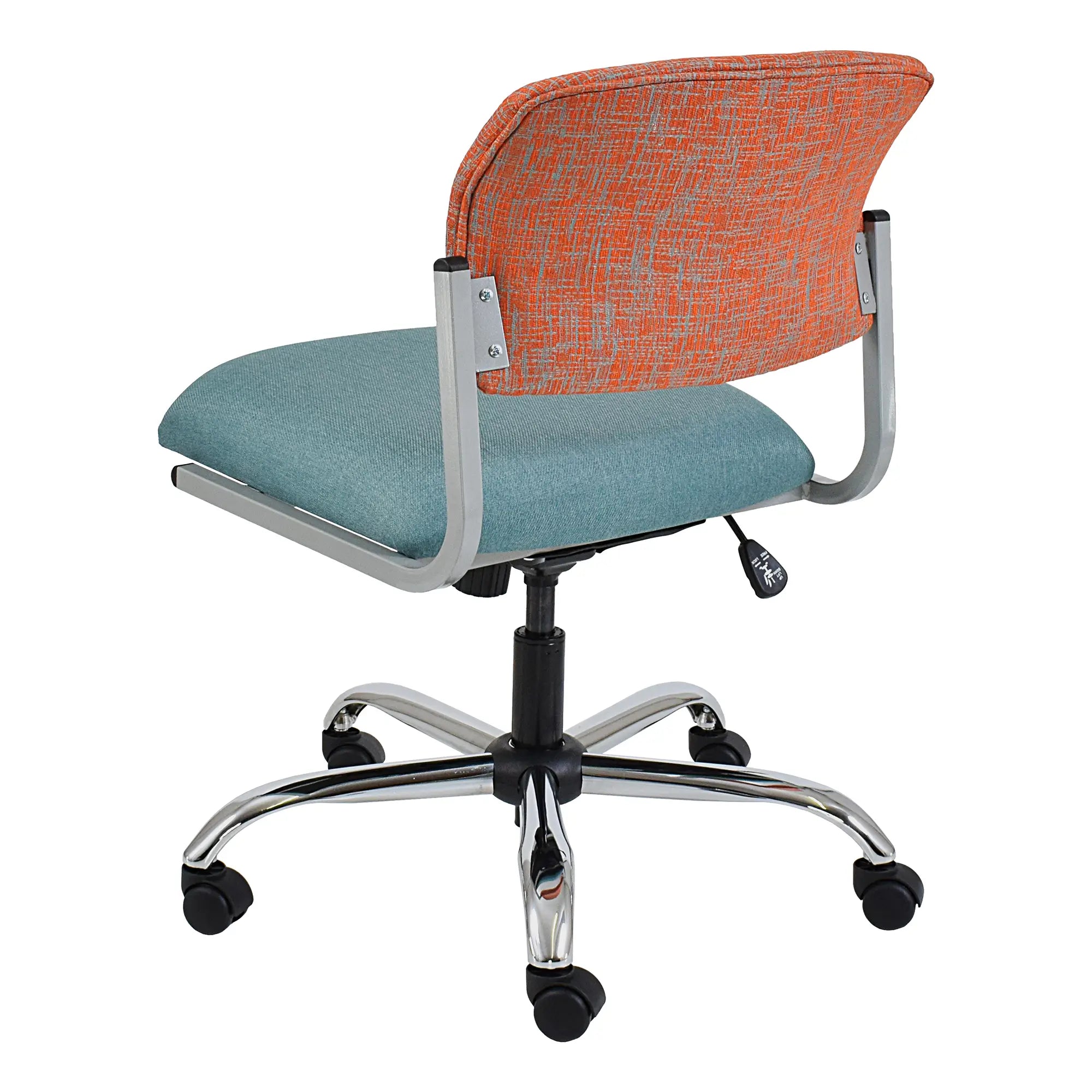 Light Slate Gray Utility Medium-back Office Chair