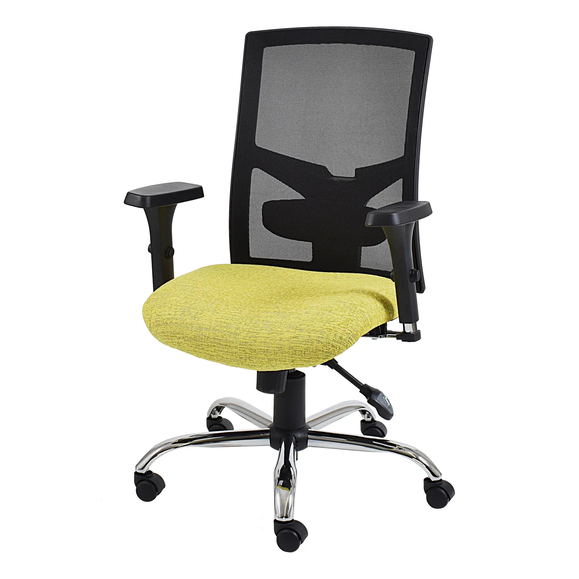 Tan Winston Netted Medium-back Office Chair