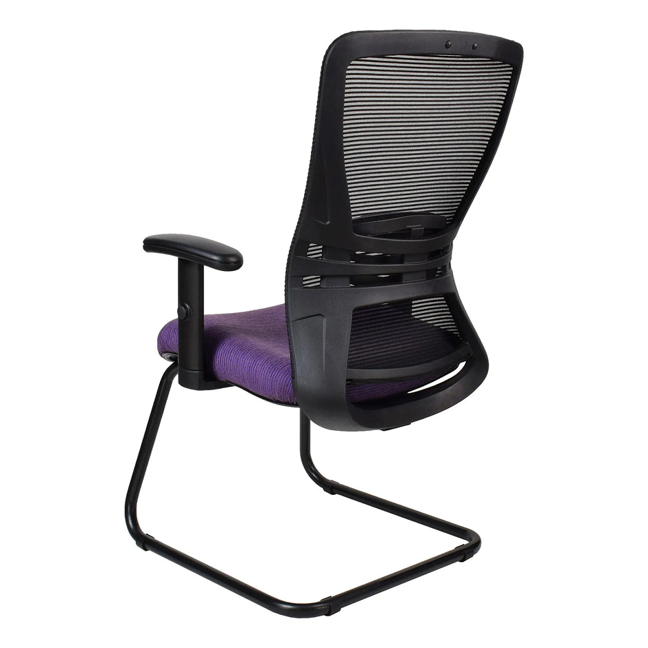 Zhavia Netted Visitor Office Chair Visitor Office Chair [Office Stock]