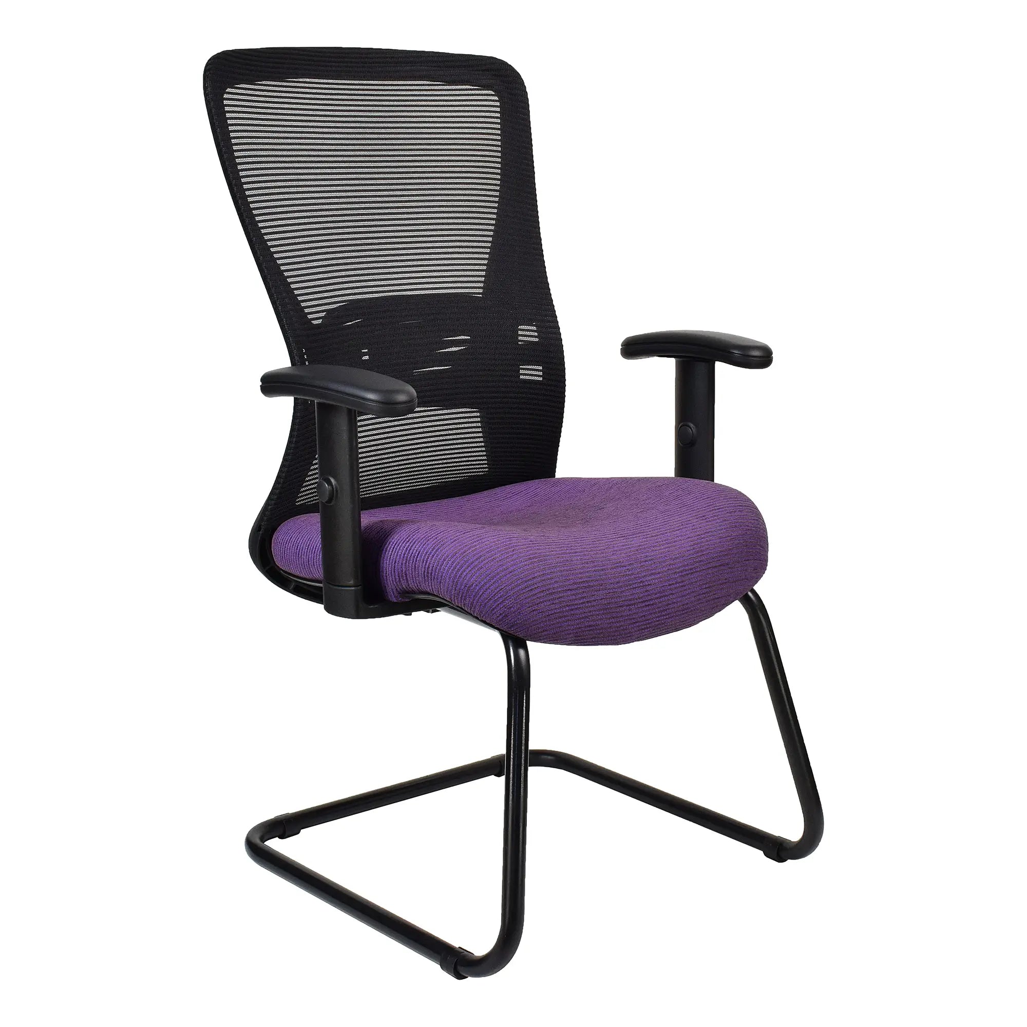 Zhavia Netted Visitor Office Chair Visitor Office Chair [Office Stock]