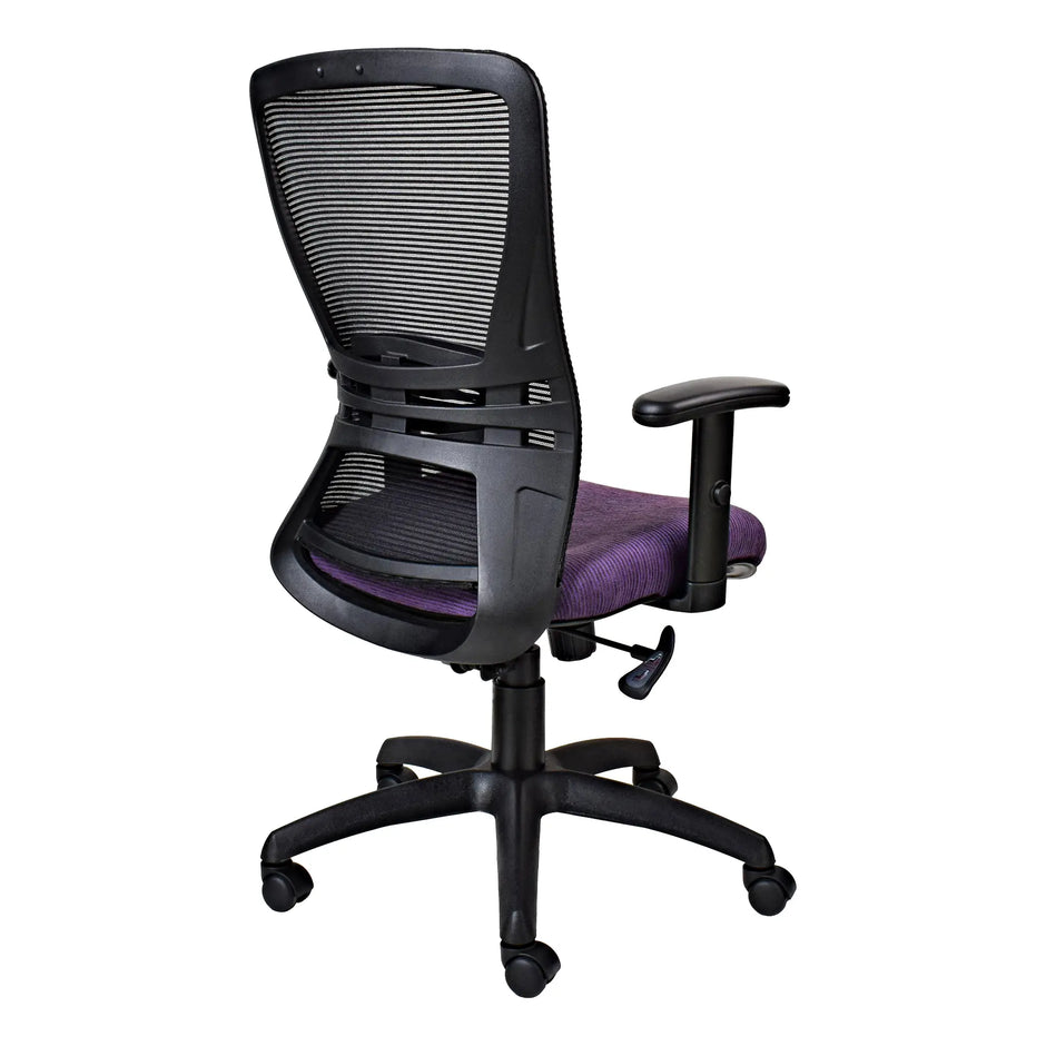 Zhavia Netted Medium-back Office Chair