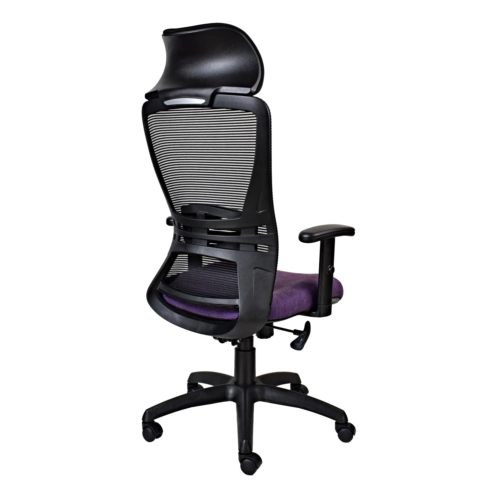 Zhavia Netted High-back Office Chair with Headrest