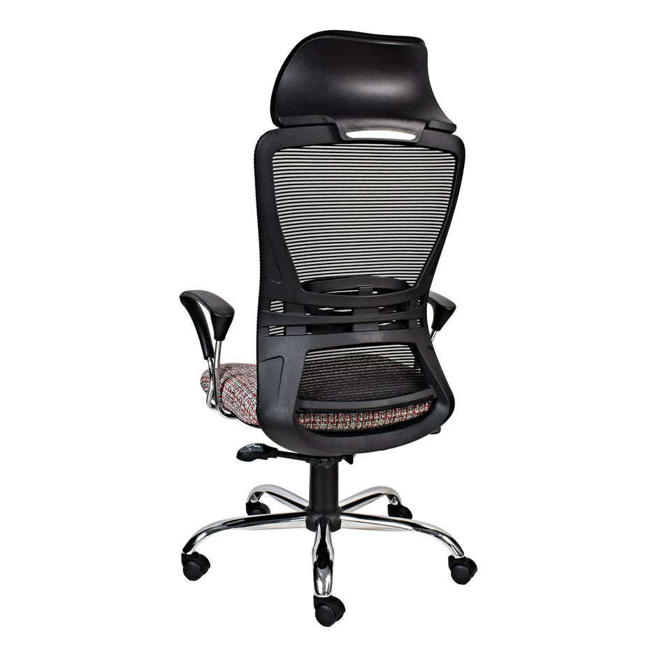 Zhavia Netted High-back Office Chair with Headrest