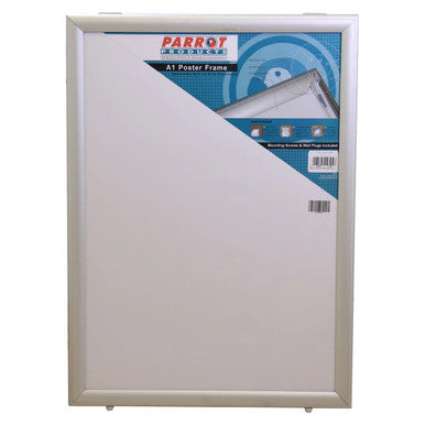 Product a-Frame Poster Frame (Sandwich A1) BG8101, a White Sandwich-Style Poster Frame with a Clear Front Panel Suitable for Displaying Posters A1 Size.