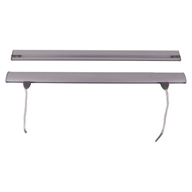 Product A1 Aluminium Poster Hanging Batten Set (600 mm) BG9201, Aluminium Poster Hanging Battens with Hanging Cords and Wall Mounting Hardware.