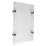 A3 Acrylic Wall Mounted Certificate Holder DP2003, Transparent Acrylic Wall-Mounted Display Case for Certificates and Documents.
