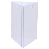 A5 Three Sided Acrylic Table Talker