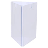A5 Three Sided Acrylic Table Talker