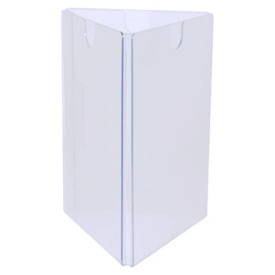 A5 Three Sided Acrylic Table Talker - Additional View 3