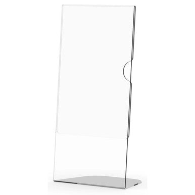Acrylic Menu Holder - Single Sided - 1 / 3 (DL) A4 - Box 5
