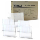 Acrylic Menu Holder – Single Sided – A4 Landscape – Box 5