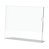 Acrylic Menu Holder – Single Sided – A5 Landscape – Box 5