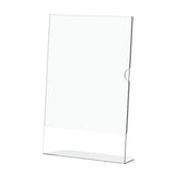 Acrylic Menu Holder – Single Sided – A6 Portrait – Box 5