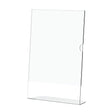 Acrylic Menu Holder – Single Sided – A6 Portrait – Box 5