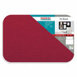 Adhesive Pin Board (No Frame – 450 × 300mm – Red)