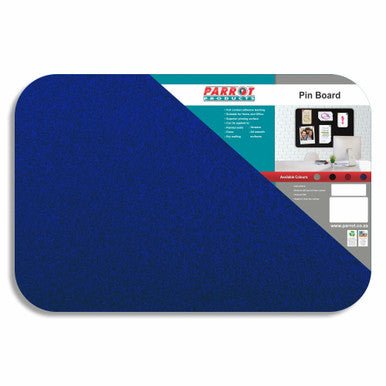 Adhesive Pin Board (No Frame – 900 × 600mm – Blue)