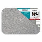 Adhesive Pin Board (No Frame – 900 × 600mm – Grey)