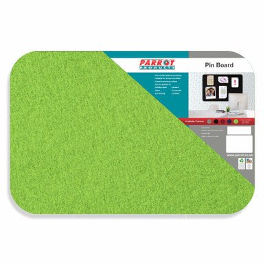 Adhesive Pin Board (No Frame – 900 × 600mm – Lime)