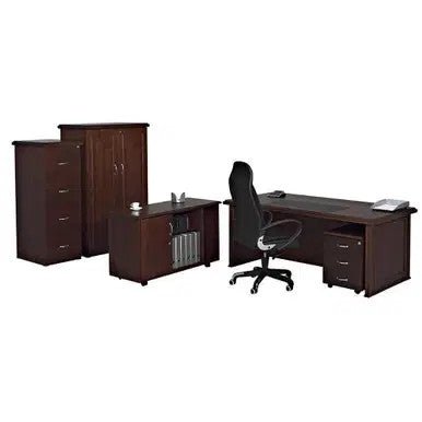 Admiral Executive Desk in Veneer Wood